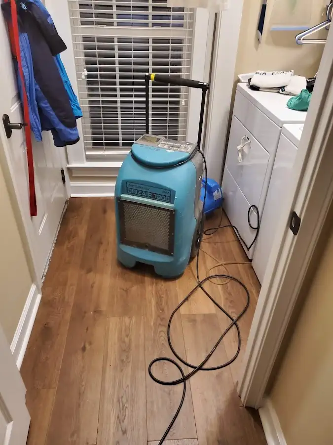 Commercial dehumidifier deployed for Flood Damage Cleanup in Northglenn